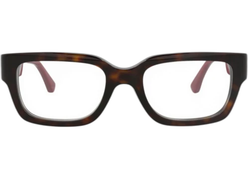 Gucci Square Frame Optical Frames GG1666O-30015454-006 Havana Red Transparent