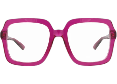 Gucci Square Frame Recycled Acetate Optical Frames GG1318O-30013863-003 Pink Pink Transparent