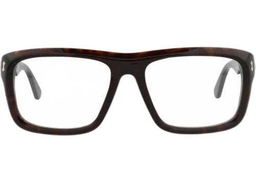 Gucci Square Frame Recycled Acetate Optical Frames GG1462O-30014462-002 Havana Havana Transparent