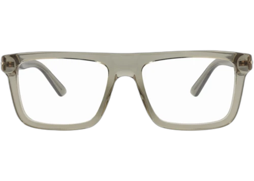 Gucci Square Frame Recycled Acetate Optical Frames GG1504O-30014785-004 Brown Brown Transparent