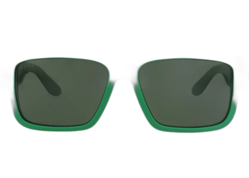 Gucci Square Frame Recycled Acetate Sunglasses GG1460S-30014460-007 Green Green Green