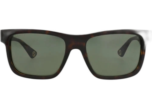 Gucci Square Frame Recycled Acetate Sunglasses GG1618S-30014938-002 Havana Havana Green