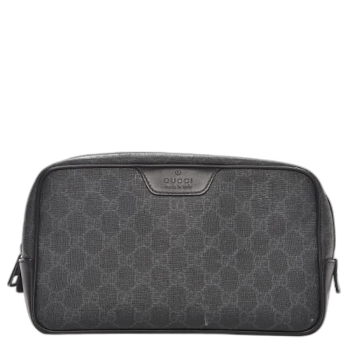 Gucci Toiletry Monogram GG Supreme Black