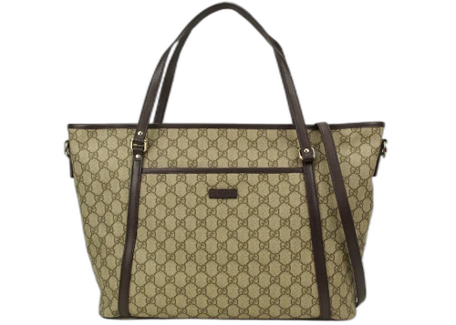 Gucci Tote GG Supreme Beige/Ebony