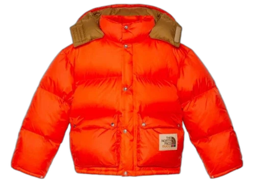 Gucci x The North Face Nylon Jacket Red