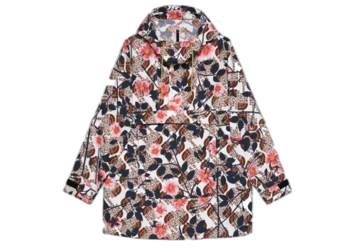 Gucci x The North Face Nylon Windbreaker Brown Multi
