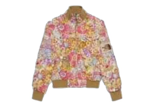 Gucci x The North Face Online Exclusive Nylon Bomber Jacket Floral