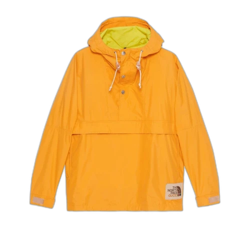Gucci x The North Face Online Exclusive Nylon Wind Jacket Yellow