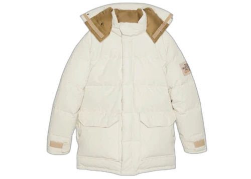 Gucci x The North Face Puffer Jacket Cream