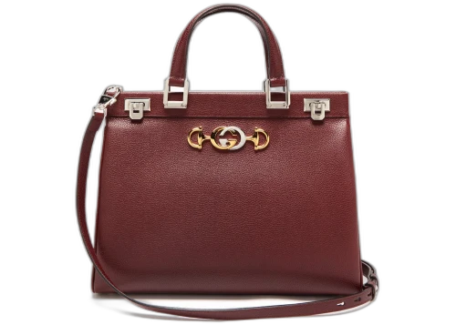 Gucci Zumi Top Handle Medium Burgundy