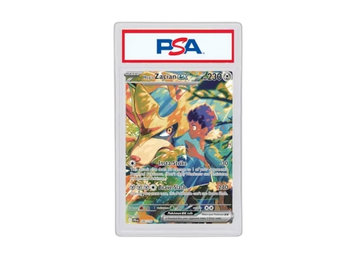 Hop's Zacian ex 2025 Pokémon Scarlet & Violet Journey Together 186/159 (PSA or BGS Graded)