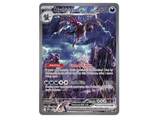 Hydreigon ex 2025 Pokémon Scarlet & Violet White Flare Hyper Rare 169/086 Ungraded