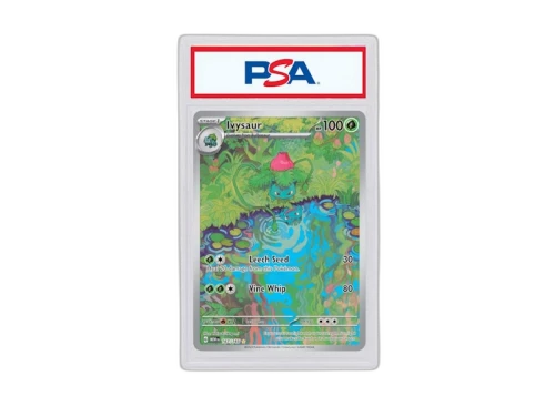 Ivysaur 2023 Pokémon Scarlet & Violet 151 Special Illustration Rare 151/167 (PSA or BGS Graded)