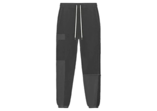 John Elliott Reconstructed LA Sweatpants Washed Black