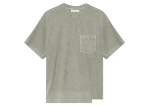 John Elliott Reconstructed Lucky Pocket Tee Washed Sage