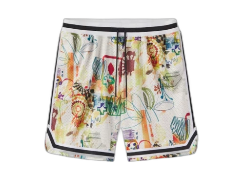 John Elliott Scribble Game Shorts Multi