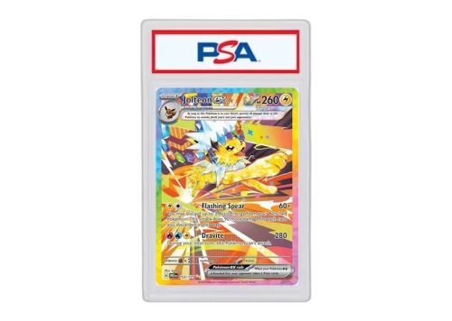 Jolteon ex 2025 Pokémon Scarlet & Violet Special Illustration Rare #153/131 (PSA or BGS Graded)