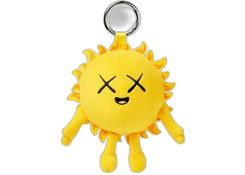 KAWS UNIVERSE x Uniqlo Bag Charm Yellow