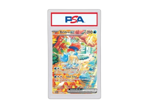 Keldeo Ex 2025 Pokémon Scarlet & Violet White Flare 167/086 (PSA or BGS Graded)