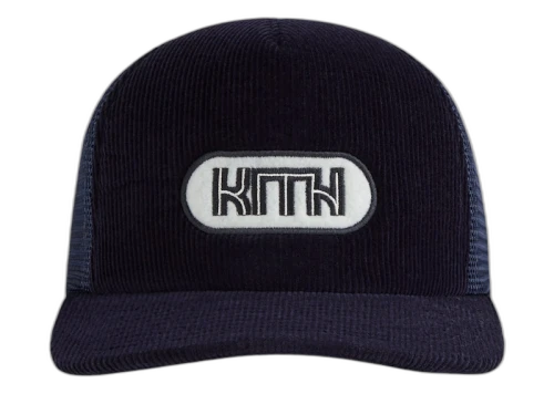 Kith 12 Wale Corduroy Trucker Hat Ink