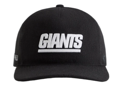 Kith 47 Brand For The New York Giants Hitch Snapback Black