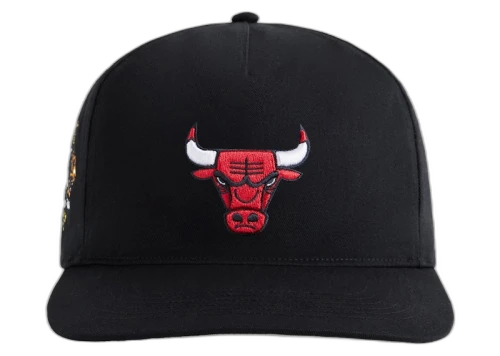 Kith 47 Chicago Bulls Hitch Snapback Black