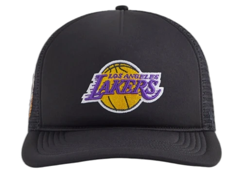 Kith 47 Los Angeles Lakers Hitch Foam Trucker Hat Black