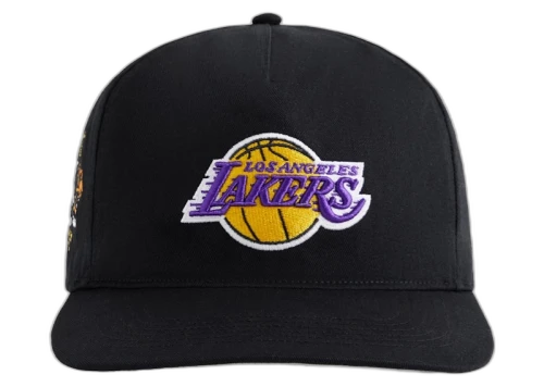 Kith 47 Los Angeles Lakers Hitch Snapback Black