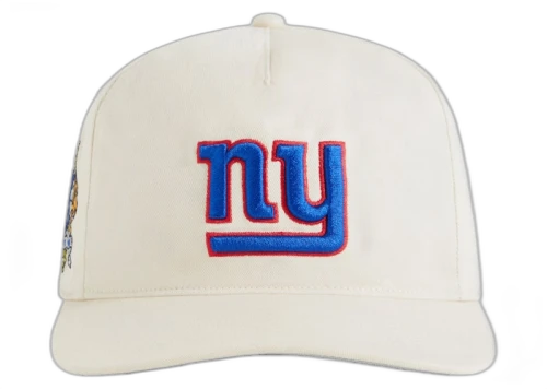 Kith 47 New York Giants Hitch Snapback Sandrift