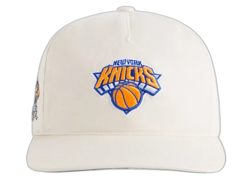 Kith 47 New York Knicks Hitch Snapback Sandrift