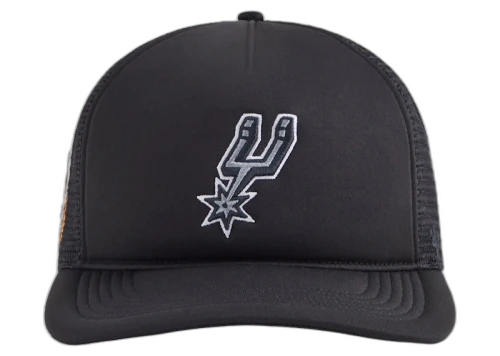 Kith 47 San Antonio Spurs Hitch Foam Trucker Black