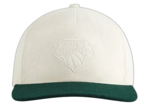 Kith & '47 The New York Knicks Wool Hitch Snapback Sandrift