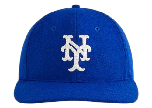 Kith & '47 The New York Mets Stem Stitch Franchise Ls Cap Royal