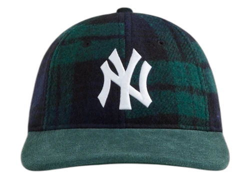 Kith & '47 The New York Yankees Blackwatch Franchise Ls Cap Eve