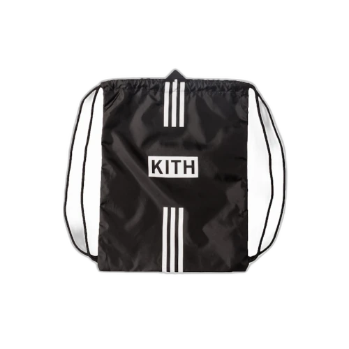 Kith adidas Soccer Drawstring Bag Black