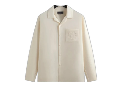 Kith Adonis Camp Collar Shirt Sandrift