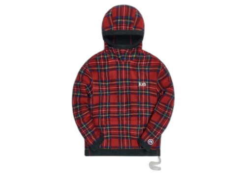 Kith Adrian Sherpa Hoodie Red/Multi