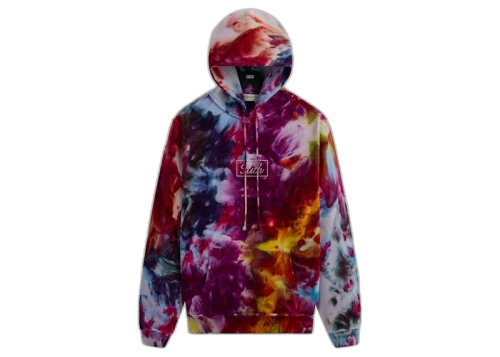 Kith Advisory Board Crystals Tie Dye Hoodie Purple Gold