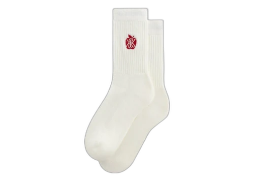 Kith Apple Crest Embroidered Socks Silk