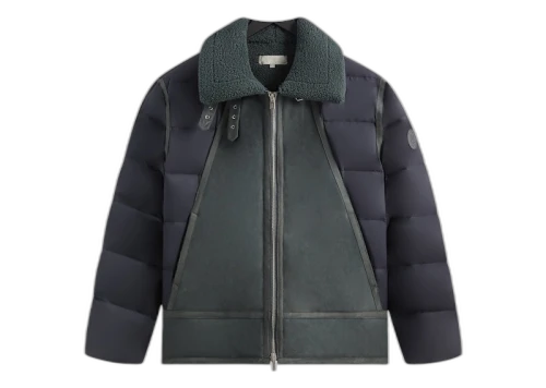 Kith Arden Bonded Microsuede Combo Jacket Machine