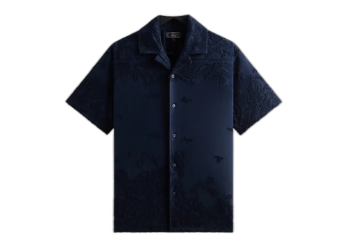 Kith Bandana Micro Terry Thompson Camp Collar Shirt Nocturnal