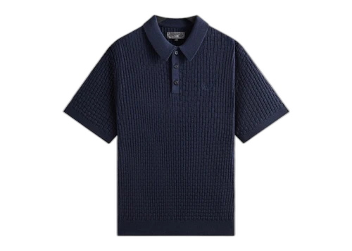 Kith Basketweave Tilden Polo Nocturnal