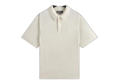 Kith Basketweave Tilden Polo Sandrift