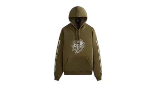 Kith Beaded Angel Nelson Hoodie Moss