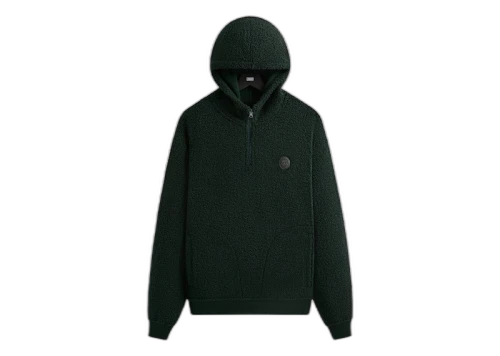 Kith Bonded Sherpa Coleman Quarter Zip Hoodie Stadium