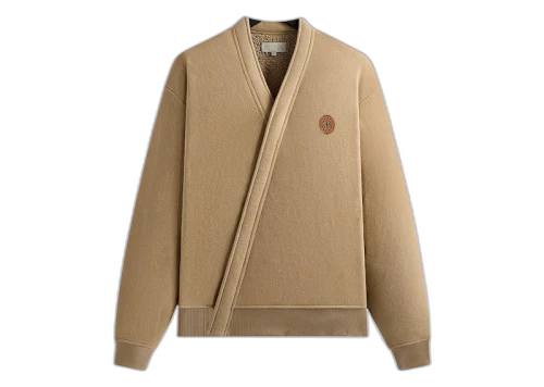 Kith Bonded Sherpa Strauss Cross Front Cardigan Canvas