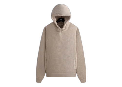 Kith Bonded Waffle Coleman Quarter Zip Hoodie Session