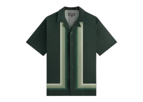 Kith Border Stripe Thompson Camp Collar Shirt Stadium