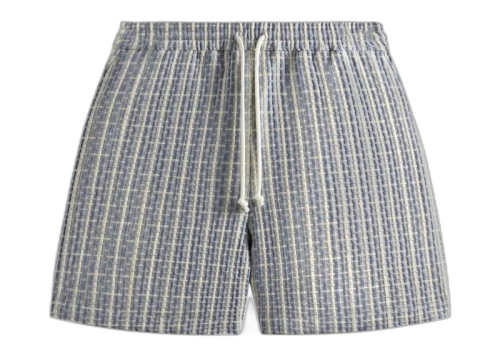 Kith Bubble Check Active Short Light Indigo
