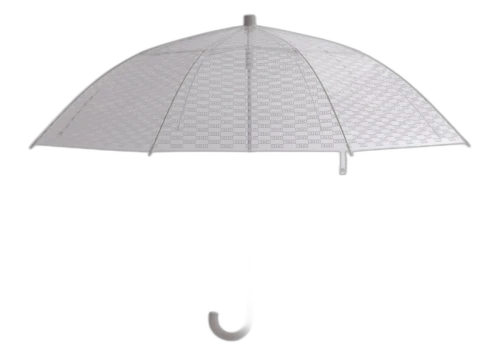 Kith Ca Et La Clear Monogram Umbrella White